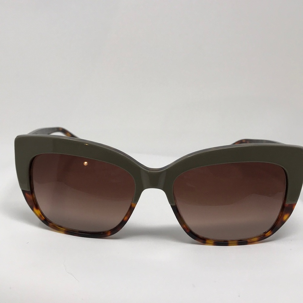 Isaac Mizrahi Olive and Tortoise Sunglasses